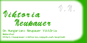 viktoria neupauer business card